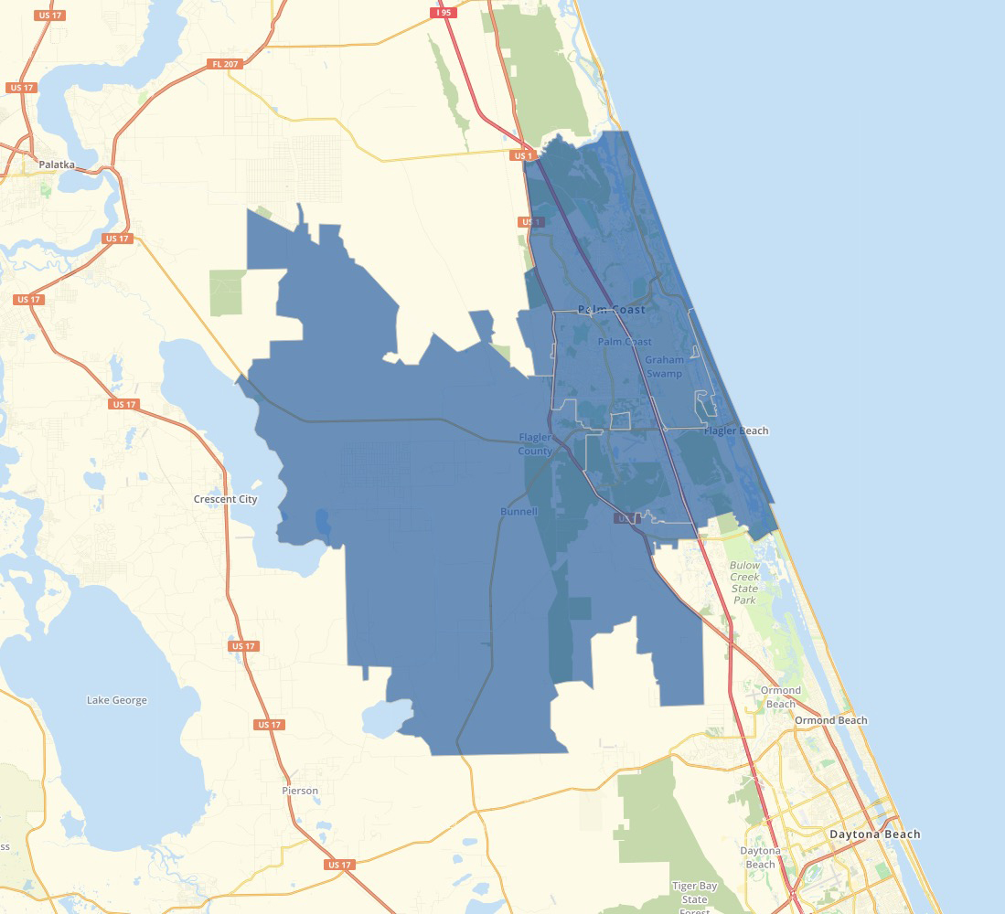 Saturate Flagler Progress Map